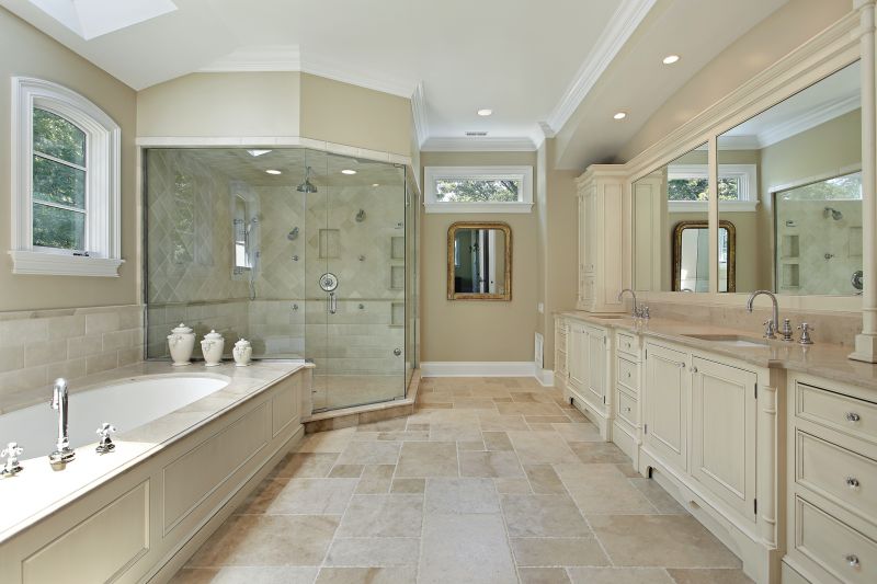 Luxury Shower with Multiple Fixtures